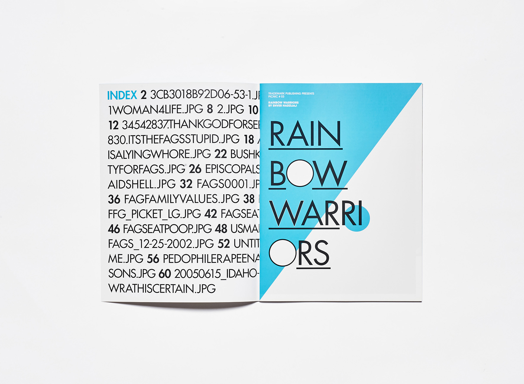 Enver Hadzijaj / PICNIC # 03 Rainbow Warriors – Bild 2